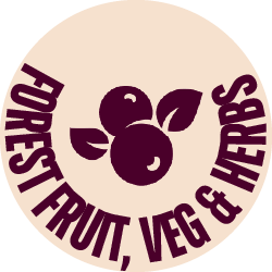 Forest Fruit, Veg & Herbs Badge