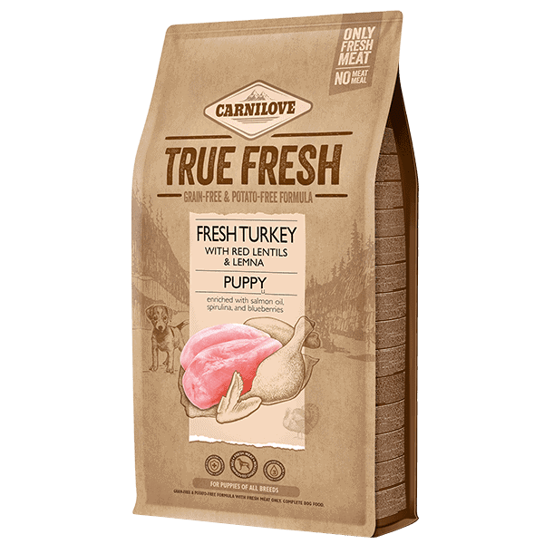 Carnilove True Fresh Dog Fresh Turkey for puppy bag